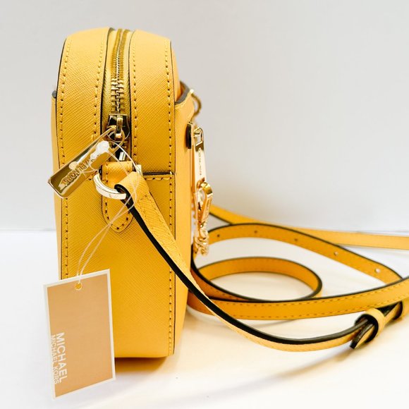 Michael Kors Jet Set Item East West Chain Shoulder Crossbody Bag Daffodil - Picture 8 of 12